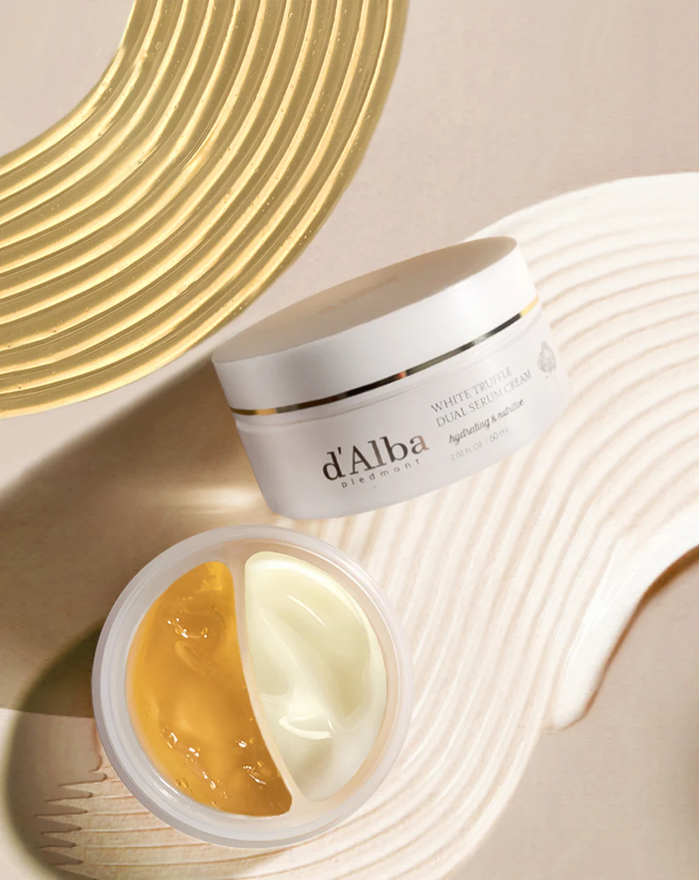 d'Alba White Truffle double serum & cream 70g 달바 화이트 트러플 더블 세럼 앤 크림 70g - Image 3