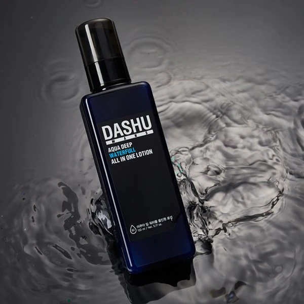 DASHU Aqua Deep Waterfull All-in-One Lotion 다슈 맨즈 아쿠아 딥 워터풀 올인원 로션 153ml - Image 3