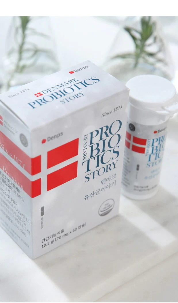 Denps Probiotics [공유 유산균] 덴프스 덴마크 유산균이야기 30, 60 capsules - Image 3