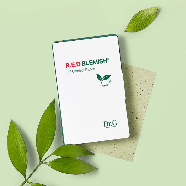 [2EA] Dr.G R.E.D B.LEMISH Oil Control Paper 닥터지 레드 블레미쉬 오일 컨트롤 페이퍼 - Image 2