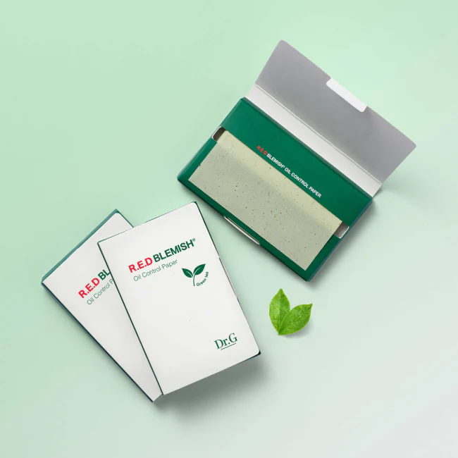 [2EA] Dr.G R.E.D B.LEMISH Oil Control Paper 닥터지 레드 블레미쉬 오일 컨트롤 페이퍼 - Image 3