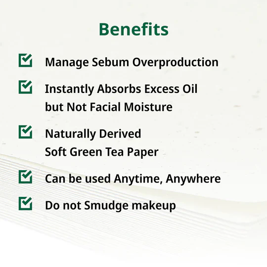 [2EA] Dr.G R.E.D B.LEMISH Oil Control Paper 닥터지 레드 블레미쉬 오일 컨트롤 페이퍼 - Image 5