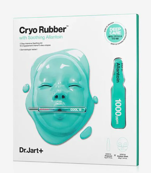 Dr.Jart Dermask Cryo Rubber Facial Mask Pack New Upgrade Ampoule + Rubber Mask 2 Step Kit 닥터자르트 크라이오 러버 마스크팩 - Image 5