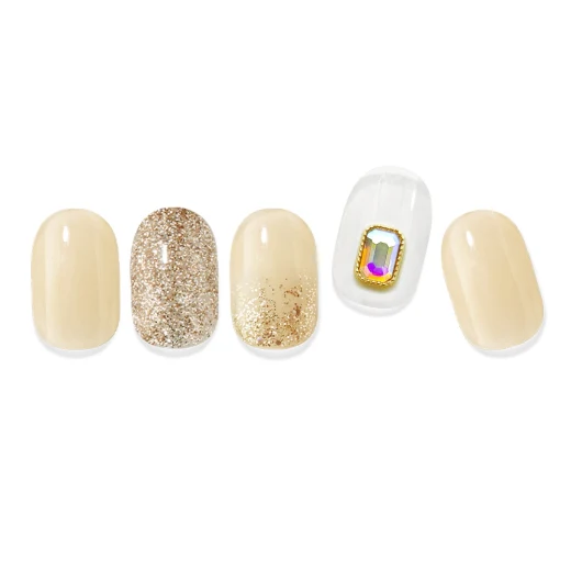 EDGEU NAIL CARE SHOP GEL - ENP207.GORGEOUS CHAMPAGNE (엣지유 네일 케어 샵젤 - ENP207.골져스 샴페인) - Image 3