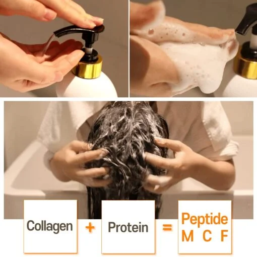 Elizavecca CER-100 Collagen Coating Hair Muscle Shampoo 500ml/16.9 fl.oz 엘리자베카 콜라겐 코팅 헤어 A+ 머슬 샴푸 CER-100 500ml - Image 5