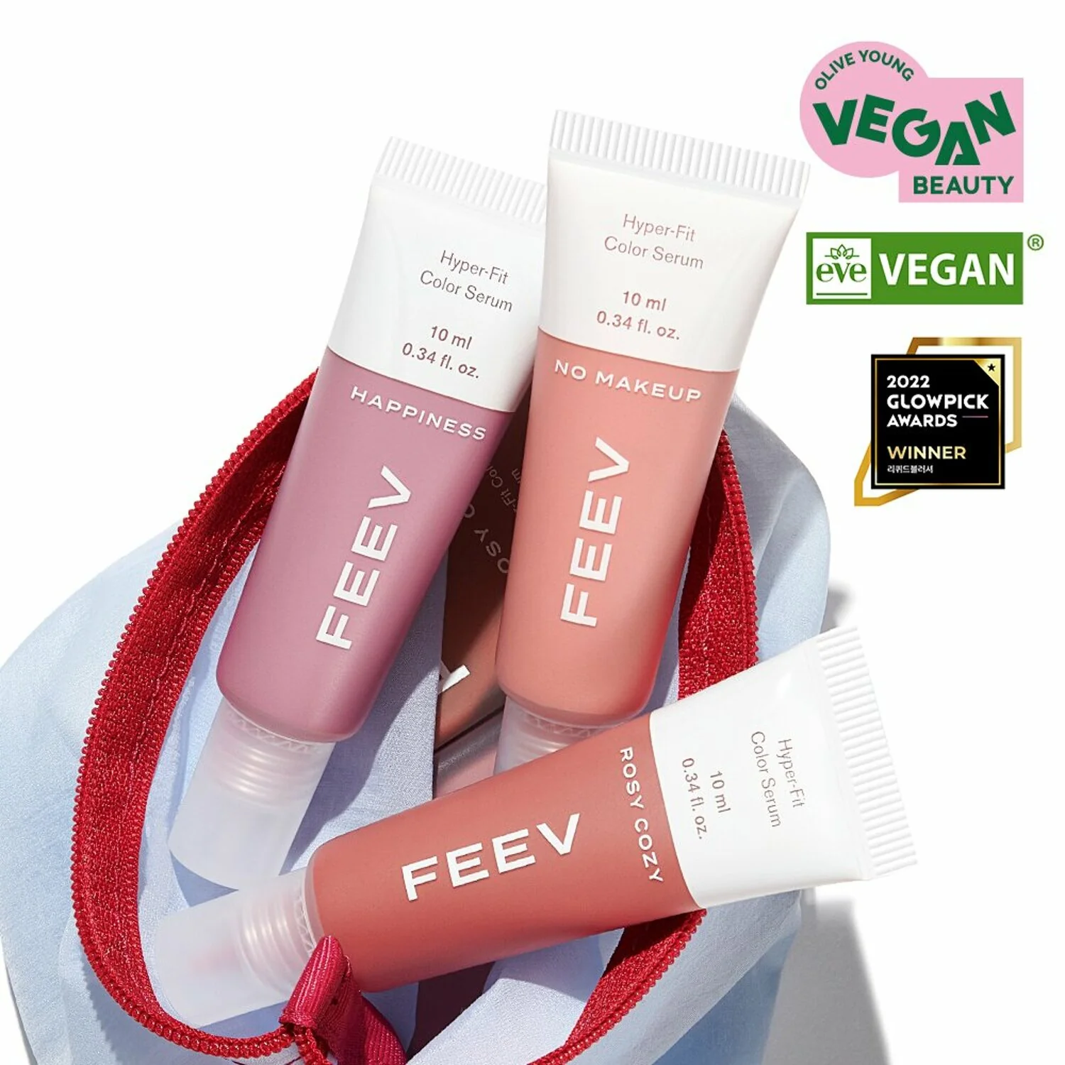 FEEV Hyper-Fit Color Serum Mini 10mL 피브 하이퍼-핏 컬러 세럼 미니 10mL - Image 3