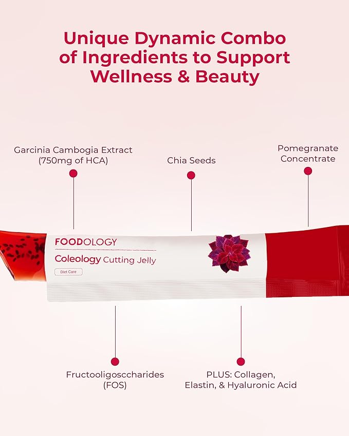 FOODOLOGY Colelolgy Cutting Jelly 10 Sticks (10days) 푸드올로지 콜레올로지 컷팅 젤리 10포 (10일분) 다이어트 Weight Loss HCI (250g) - Image 3