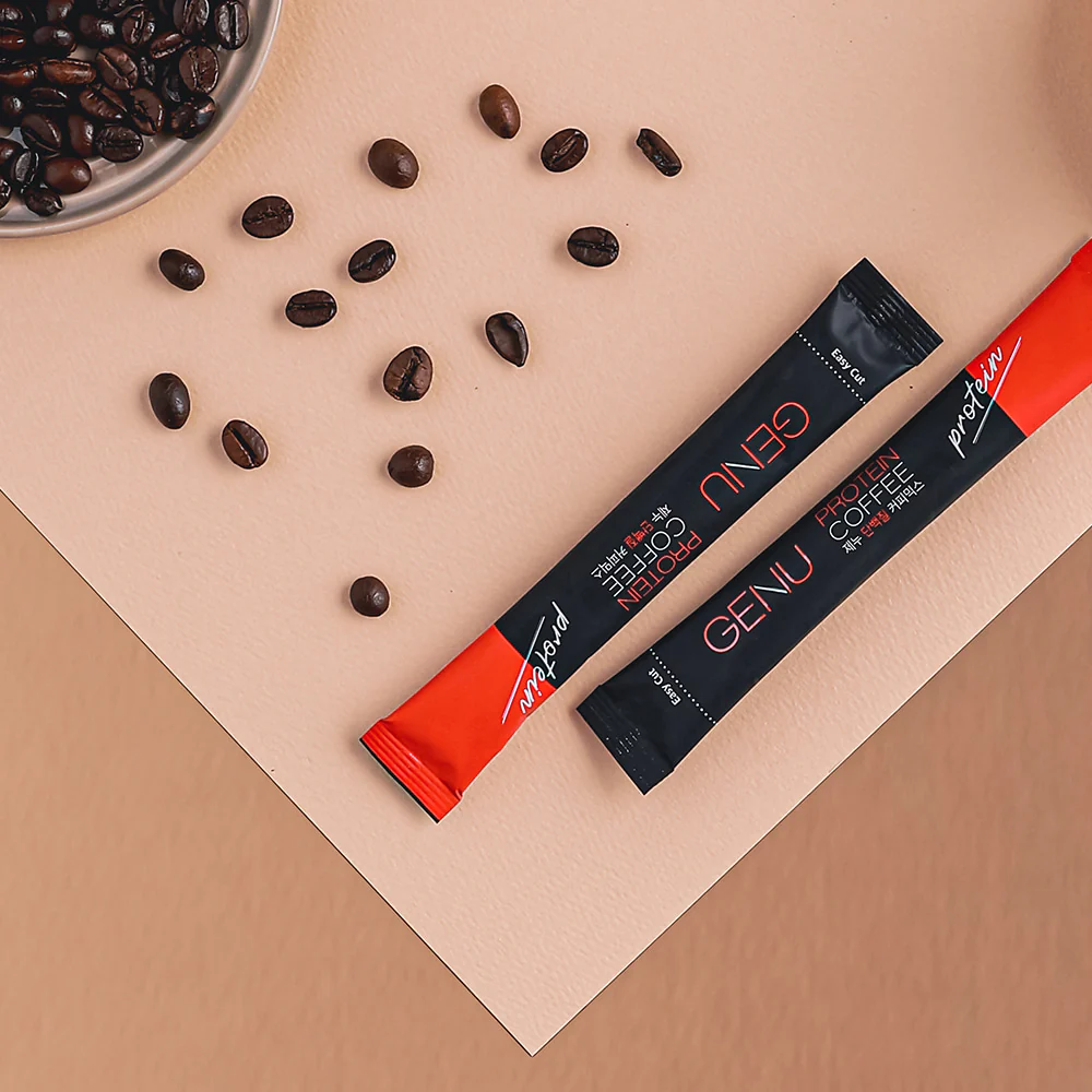 GENU Stevia Protein Coffee Mix 제누 스테비아 단백질 커피믹스 오리지널 - Image 4