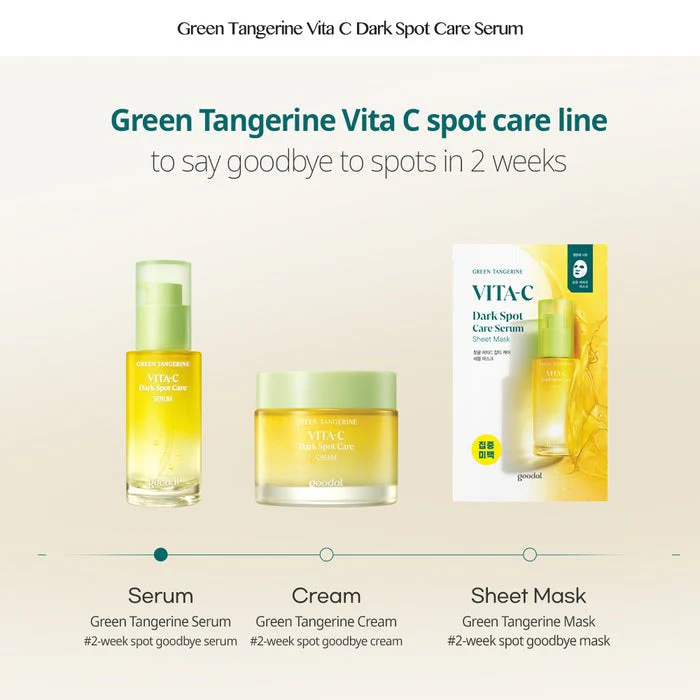 GOODAL GREEN TANGERINE VITA C DARK SPOT CARE SERUM 40ml 구달 청귤 비타씨 잡티 케어 세럼 40ml - Image 9