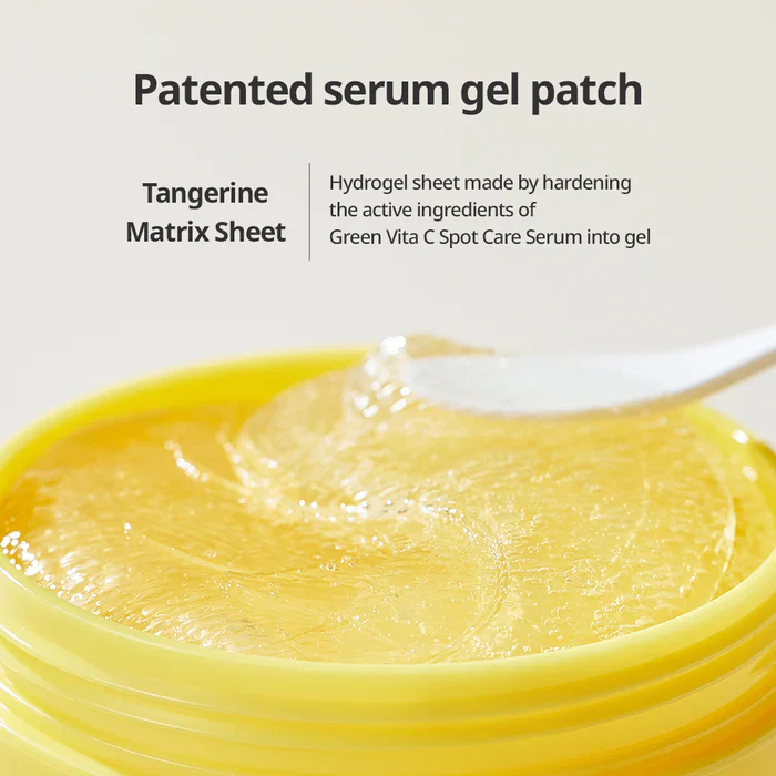 GOODAL GREEN TANGERINE VITA C EYE GEL PATCH 60pcs 구달 청귤 비타C 수분 아이 패치 60매 - Image 9