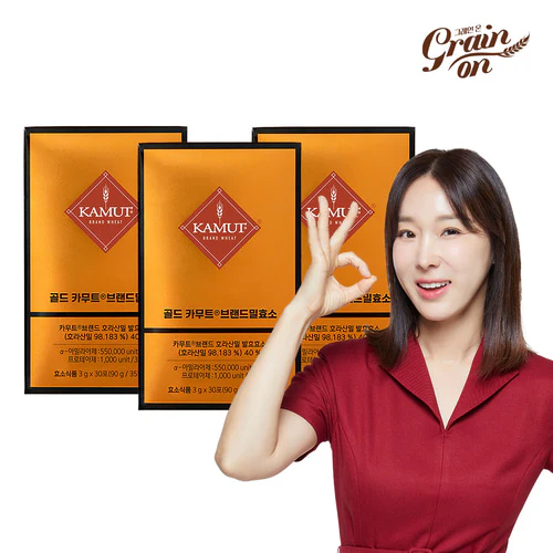 Grain On GOLD KAMUT ENZYME 30 STICK 그레인온 골드 카무트 효소 30포 - Image 2