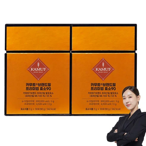 Grain On KAMUT® Brand Wheat Premium Enzyme 90 30g X 30 Stick Total 90g 그레인온 카무트 브랜드밀 프리미엄 효소 90 30g X 30포 총 90g - Image 2