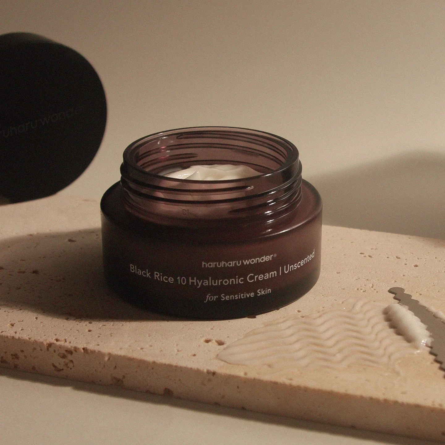 Haruharu Wonder Black Rice 10 Hyaluronic Cream Unscented 50ml 하루하루원더 블랙라이스 10 히알루로닉 크림 무향 50ml - Image 5