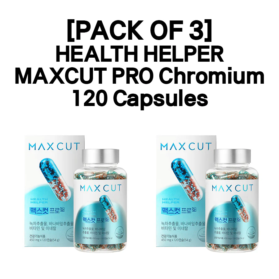 HEALTH HELPER MAXCUT PRO Chromium 120 Capsules 헬스헬퍼 맥스컷 프로 크롬 120캡슐 - Image 2