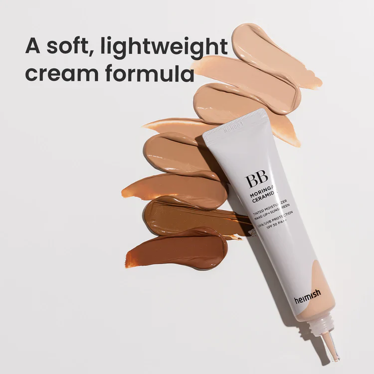 ***CLEARANCE Heimish Moringa Ceramide BB Cream 30g / 1.05oz 헤이미쉬 모링가 세라마이드 BB 크림 30g / 1.05oz - Image 5