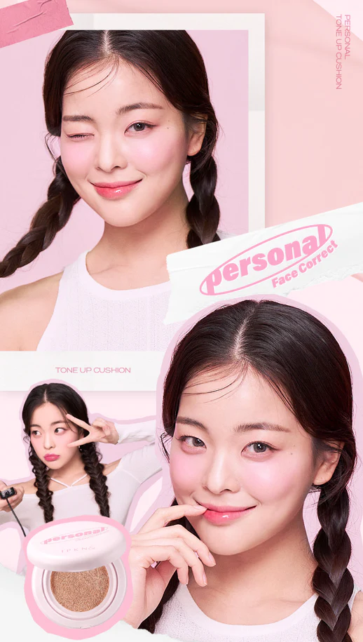 IPKN Personal Tone Up Cushion 13g 입큰 퍼스널 톤업 쿠션 13g - Image 2