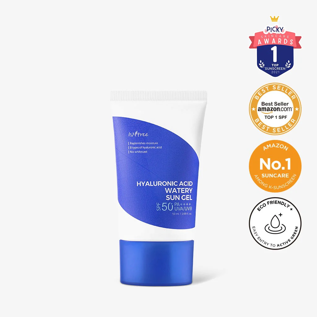 Isntree hyaluronic Acid Watery Sun Gel 50ml 이즈앤트리 히아루론산 워터리 선 젤 50ml