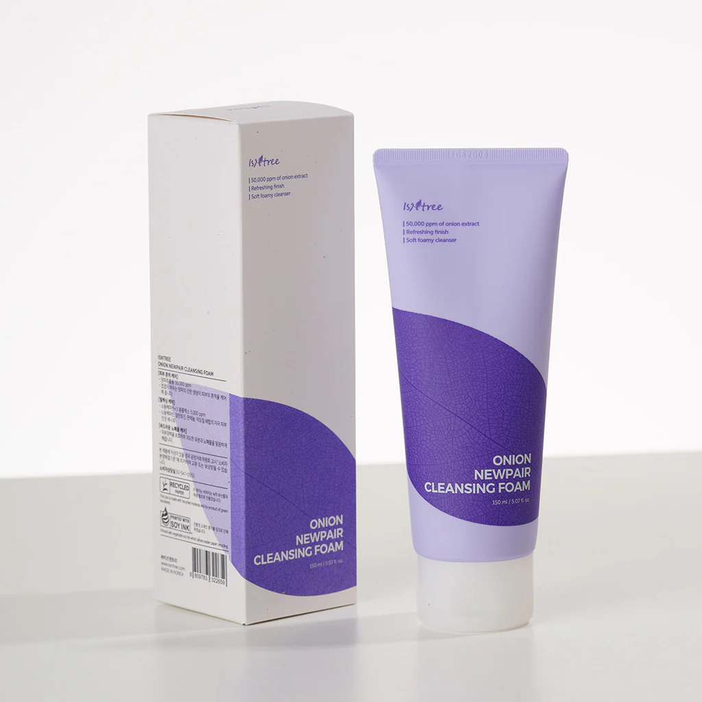 Isntree Onion Newpair Cleansing Foam 150 ml/ 5.07fl.oz 이즈앤트리 어니언 뉴페어 클렌징 폼 150 ml/ 5.07fl.oz - Image 4