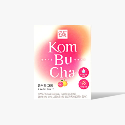 JADIN OUR TEA Kombucha 30P 4 Flavor 쟈뎅 아워티 콤부차 30포 4가지 맛 - Image 3