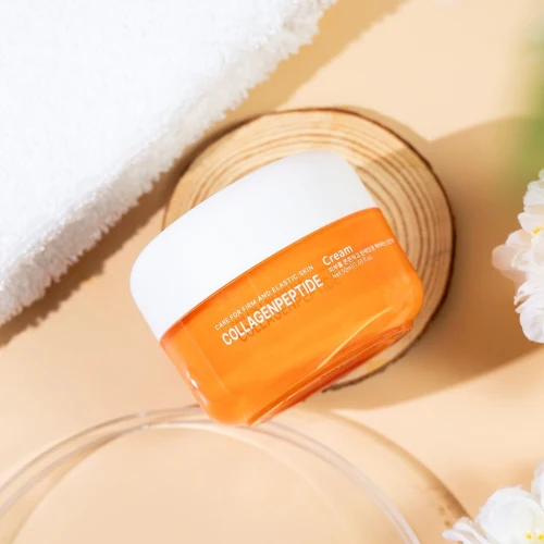 Jigott Collagen Peptide Cream 50ml 1.69 fl.oz 지고트 콜라겐 펩타이드 크림 50ml 1.69 fl.oz - Image 2