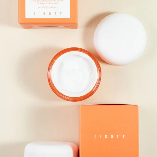 Jigott Collagen Peptide Cream 50ml 1.69 fl.oz 지고트 콜라겐 펩타이드 크림 50ml 1.69 fl.oz - Image 6