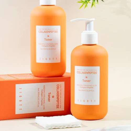 Jigott Collagen Peptide Toner 300ml 10.14 fl.oz. 지고트 콜라겐 펩타이드 토너 300ml 10.14 fl.oz. - Image 4