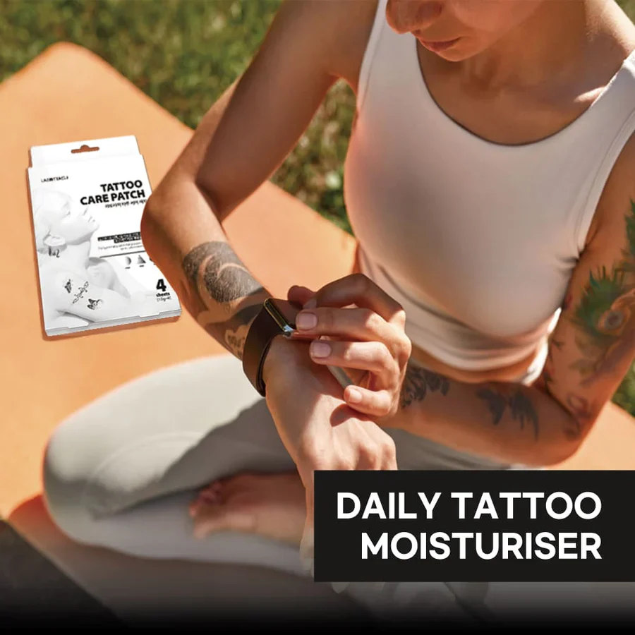 Labottach Tattoo Care Patch (for old tattoo) 4 Sheets 라보타치 타투 케어 패치 4매 - Image 6