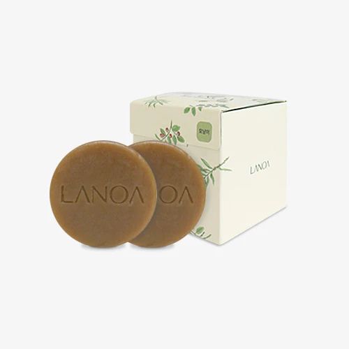 [1+1] LANOA  Heartleaf Soap HANDMADE SOAP 100g 라노아 어성초 비누 100g (Houttuynia Cordata, Teatree soap for Acne Prone and Sensitive Skin)