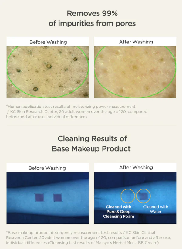 MA:NYO PURE & DEEP CLEANSING FOAM 마녀공장 퓨어 & 딥 클렌징 폼 - Image 5