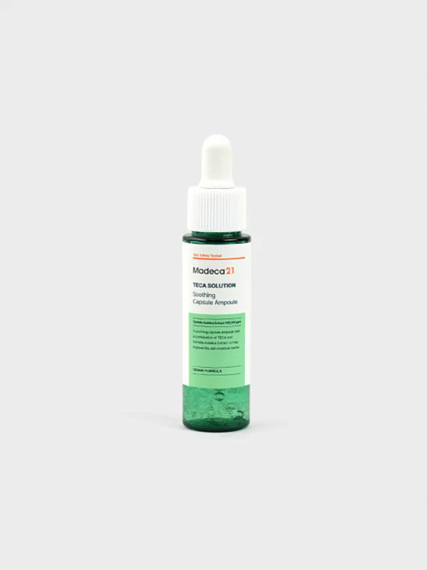 MADECA21 TECA SOLUTION Soothing Capsule Ampoule 30ml 마데카21 테카솔루션 수딩 캡슐 앰플 30ml - Image 2