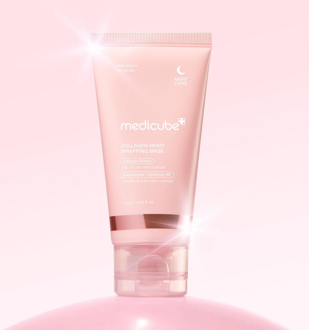 Medicube Collagen Night Wrapping Mask 75ml 메디큐브 콜라겐 나이트 랩핑 마스크 75ml - Image 2