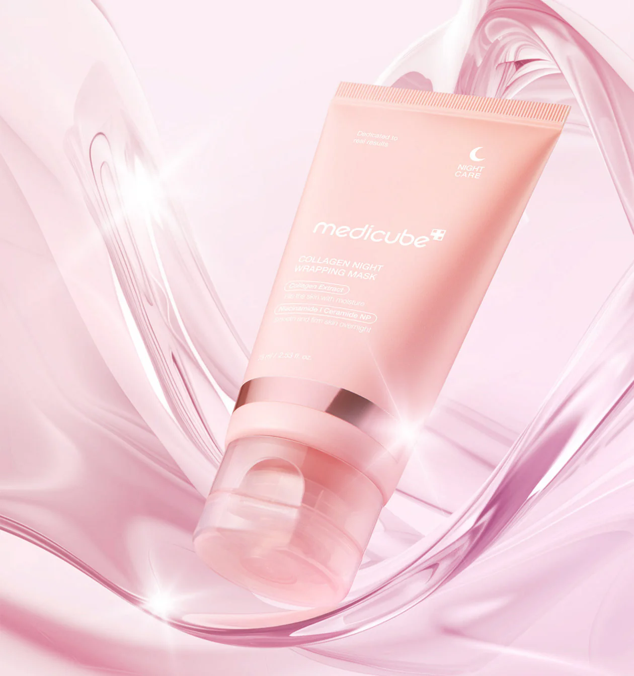 Medicube Collagen Night Wrapping Mask 75ml 메디큐브 콜라겐 나이트 랩핑 마스크 75ml - Image 5