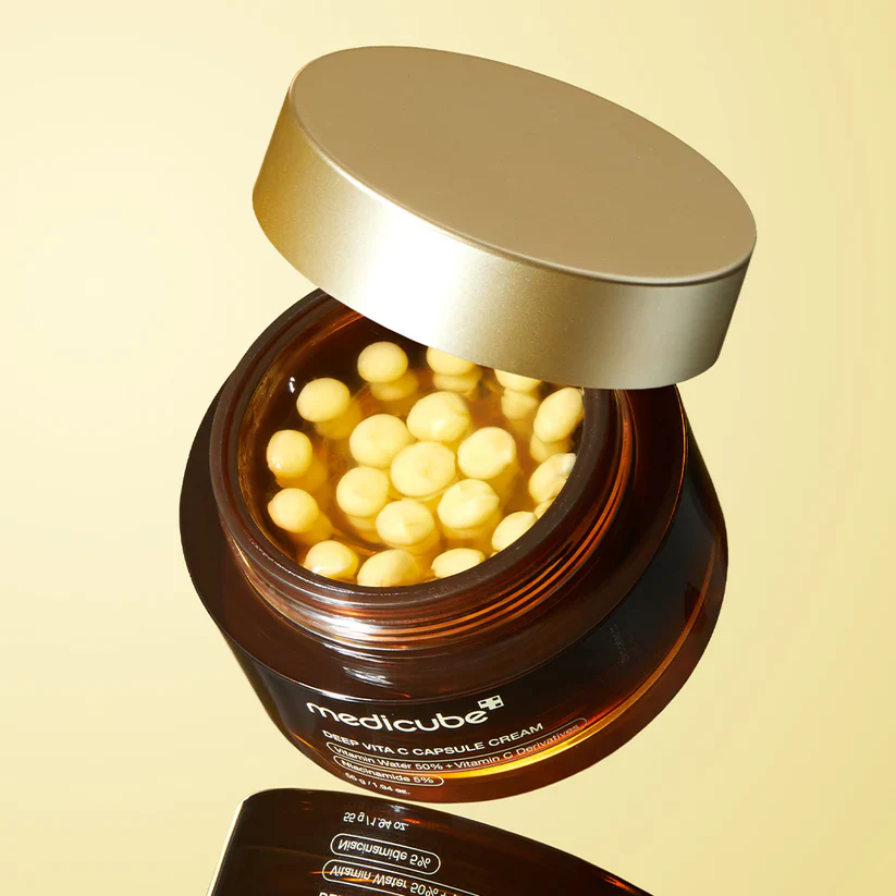 Medicube Deep Vita C Capsule Cream 55g 메디큐브 딥 비타C 캡슐 크림 55g - Image 4
