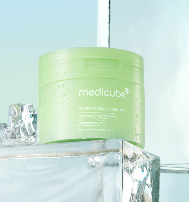 Medicube Exosome Cica Calming Toner Pad 100Pads Low-Irritating Daily Texture Care 메디큐브 엑소좀 시카 요철 진정패드 100패드 - Image 10