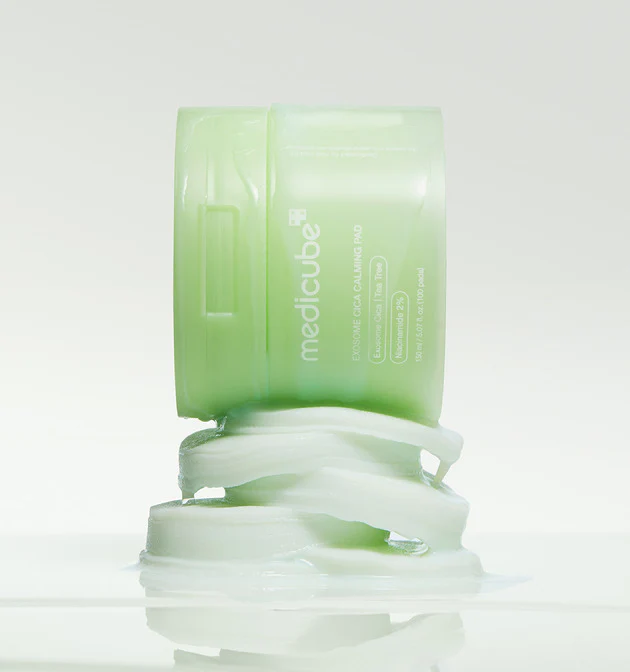 Medicube Exosome Cica Calming Toner Pad 100Pads Low-Irritating Daily Texture Care 메디큐브 엑소좀 시카 요철 진정패드 100패드 - Image 14