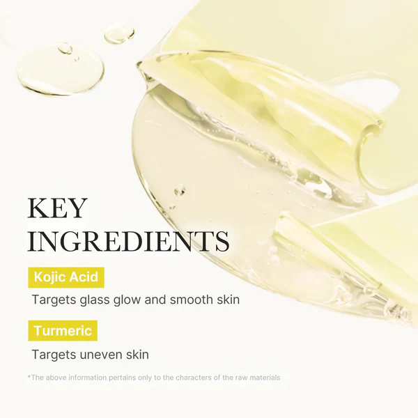 Medicube Kojic Acid Tumeric Brightening Gel Mask 28g / 0.98 oz. x 4ea 메디큐브 코직애씨드 터메릭 비타 겔 마스크 28g / 0.98 oz. x 4ea - Image 6