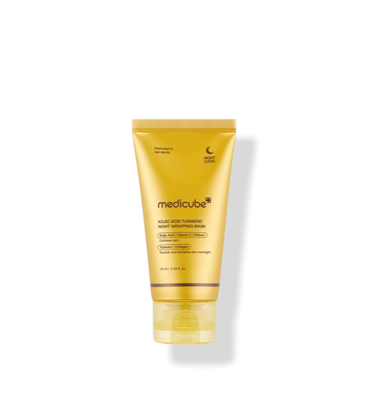 Medicube Kojic Acid Tumeric Night Wrapping Mask 75ml / 2.53 fl. oz. 메디큐브 코직애씨드 터메릭 비타 랩핑마스크 75ml / 2.53 fl. oz. - Image 12