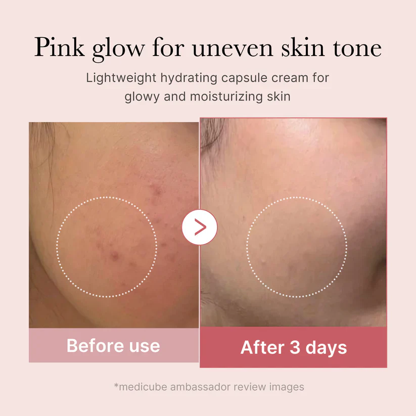 Medicube PDRN Pink Collagen Capsule Cream 55g 메디큐브 PDRN 핑크 콜라겐 캡슐 크림 55g - Image 10