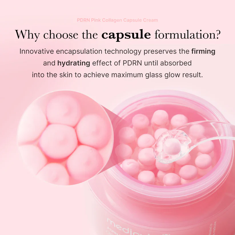 Medicube PDRN Pink Collagen Capsule Cream 55g 메디큐브 PDRN 핑크 콜라겐 캡슐 크림 55g - Image 11