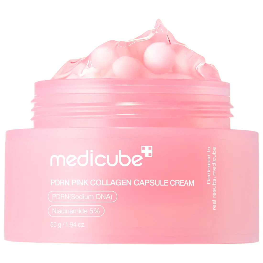 Medicube PDRN Pink Collagen Capsule Cream 55g 메디큐브 PDRN 핑크 콜라겐 캡슐 크림 55g - Image 7