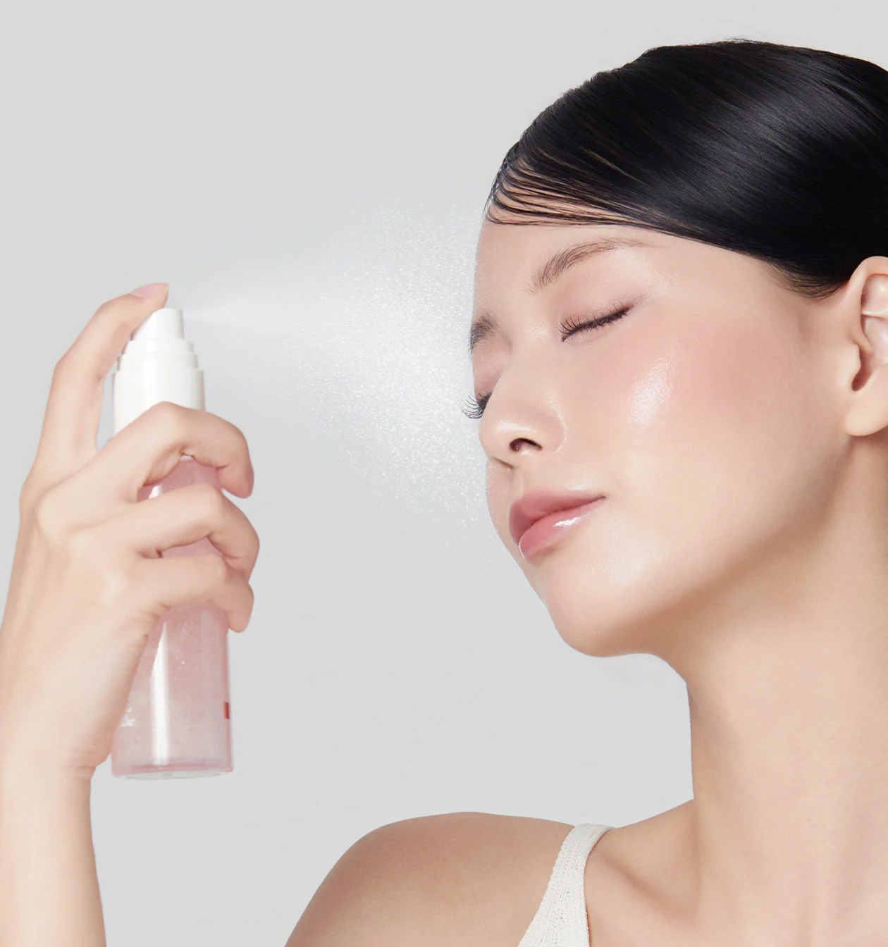 Medicube PDRN Pink Collagen Glow Jelly Mist Serum 100ml 메디큐브 피디알엔 핑크 콜라겐 글로우 젤리 미스트 세럼 100ml - Image 4