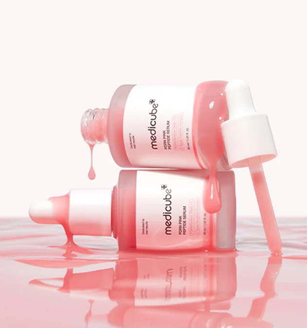 MEDICUBE PDRN Pink Peptide Serum 30mL 메디큐브 PDRN 핑크 펩타이드 앰플 30mL - Image 3