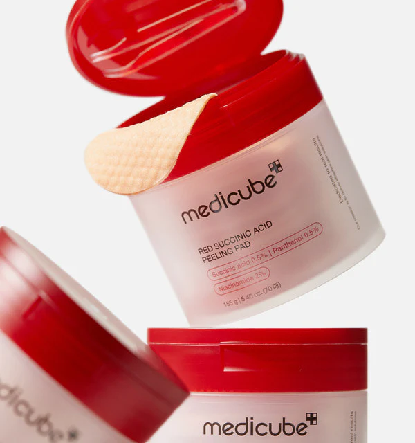 Medicube Red Succinic Acid Panthenol Pads 메디큐브 레드 석시닉 애씨드 패드 트러블개선 - Image 11