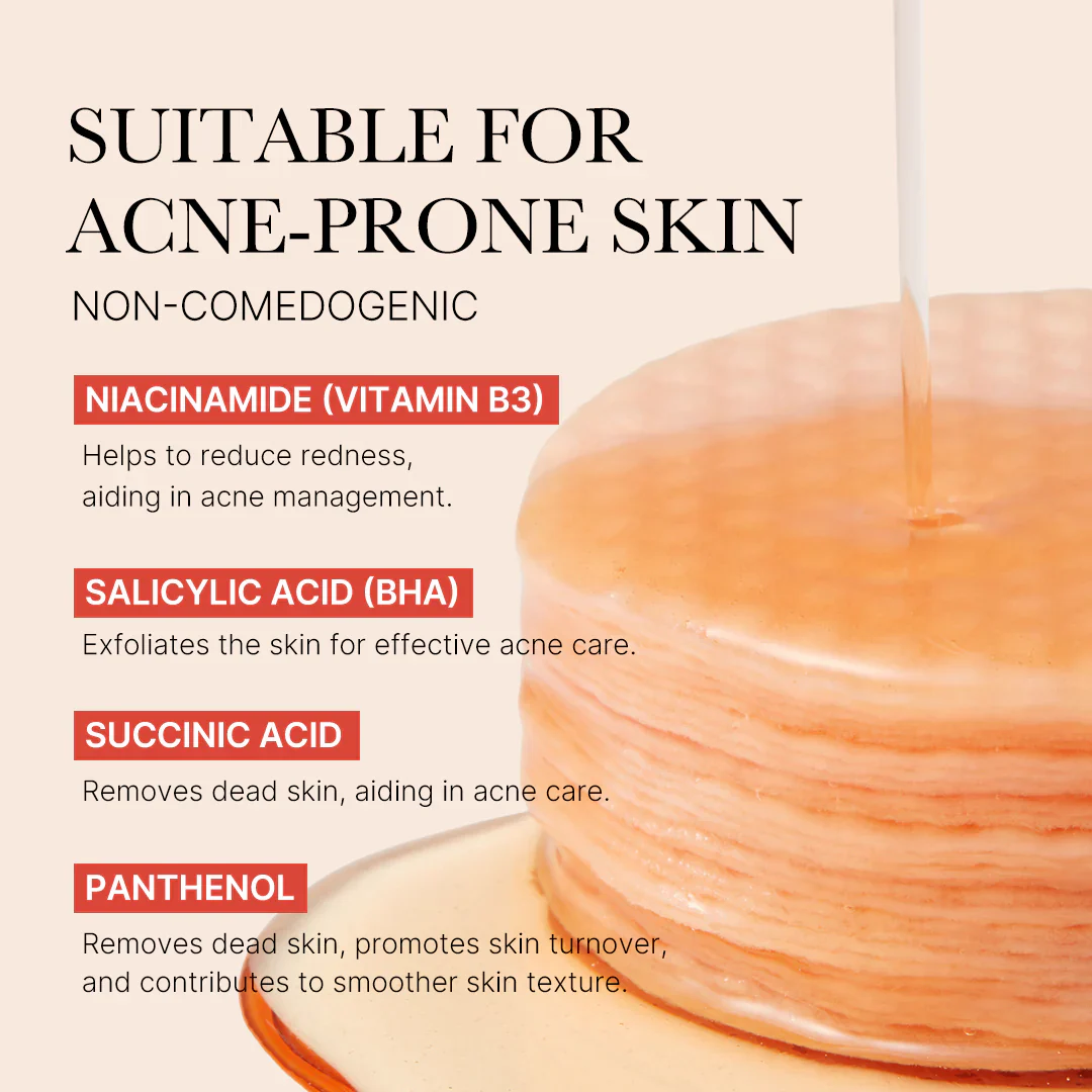 Medicube Red Succinic Acid Panthenol Pads 메디큐브 레드 석시닉 애씨드 패드 트러블개선 - Image 5