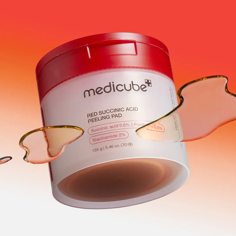 Medicube Red Succinic Acid Panthenol Pads 메디큐브 레드 석시닉 애씨드 패드 트러블개선 - Image 8