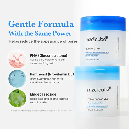 Medicube Zero Pore Pad Mild 70 Pads 메디큐브 제로 모공 패드 마일드 70매 - Image 4