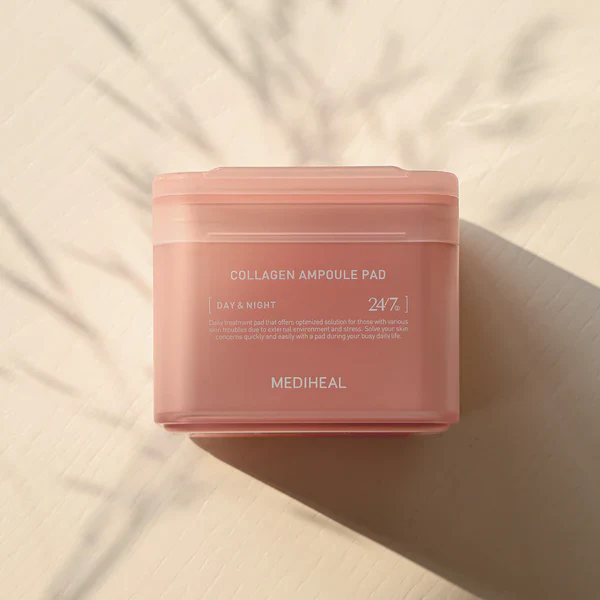 MEDIHEAL COLLAGEN AMPOULE PAD 100PADS 메디힐 탄력 콜라겐 채움 패드 100패드 - Image 4