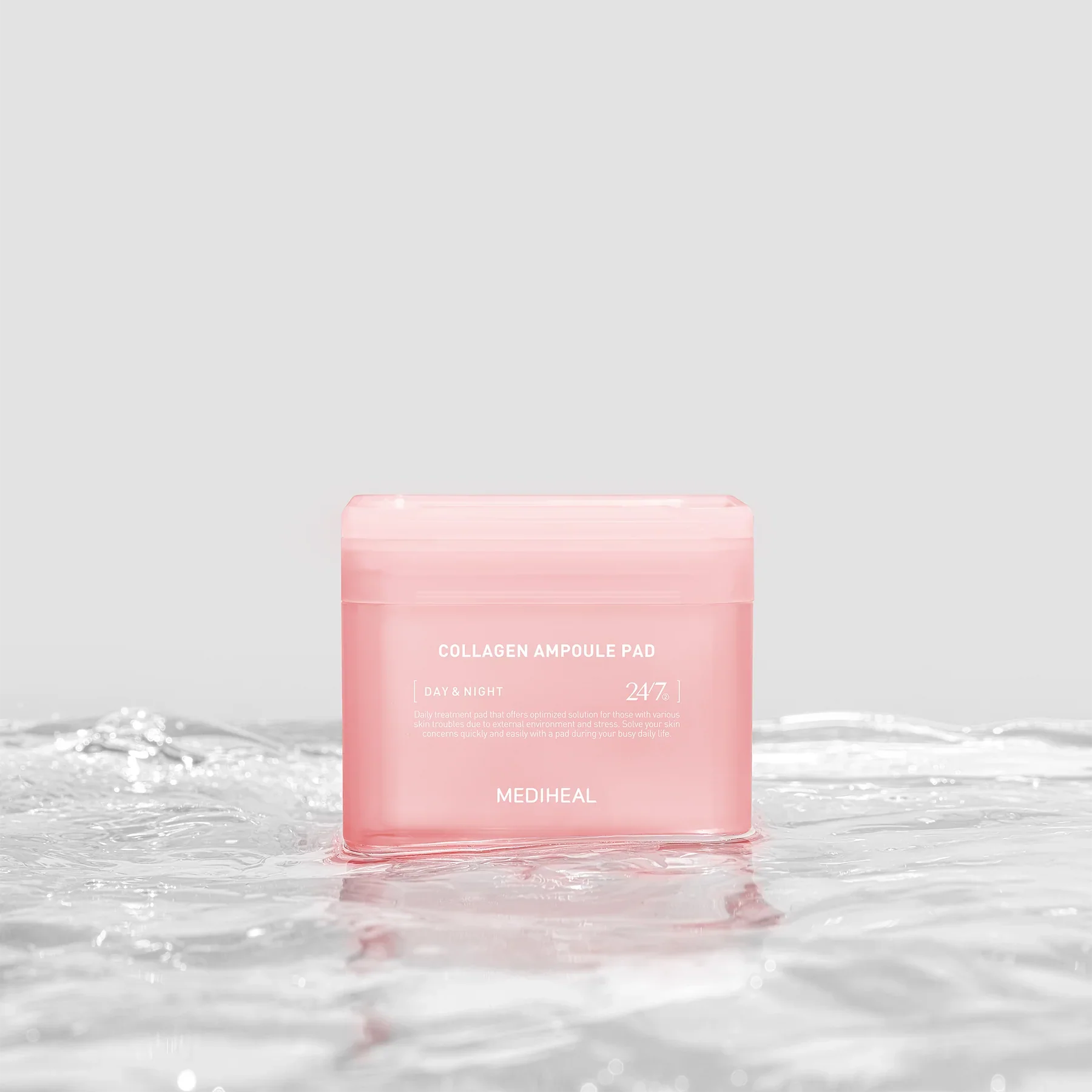 MEDIHEAL COLLAGEN AMPOULE PAD 100PADS 메디힐 탄력 콜라겐 채움 패드 100패드 - Image 7