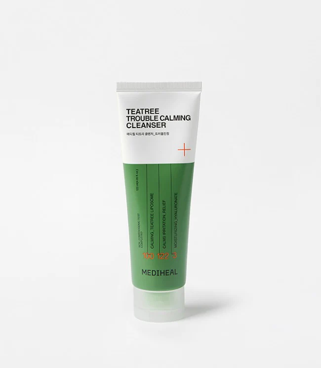 MEDIHEAL Teatree Trouble Calming Cleanser 120ml / 4.05 fl.oz. 메디힐 트러블 진정 티트리 클렌저 120ml / 4.05 fl.oz.