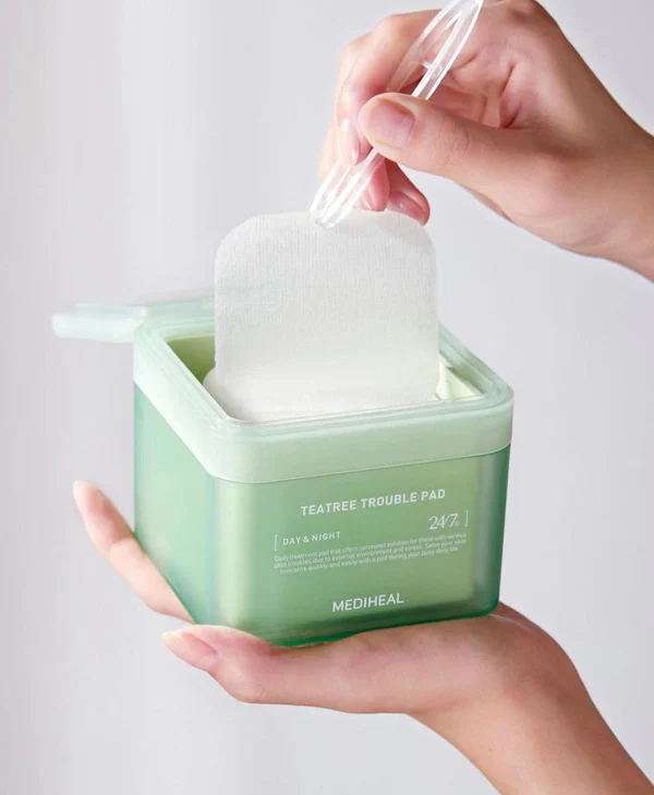 MEDIHEAL TEATREE TROUBLE PAD 100 PADS 메디힐 티트리 트러블 패드 100패드 - Image 4